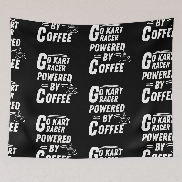 Item preview, Go kart racer powered by coffee designed and sold by annoying-shirts.