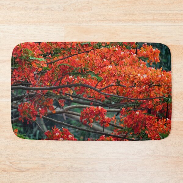 Item preview, tree with magnificent red-colored flower designed and sold by franck380.
