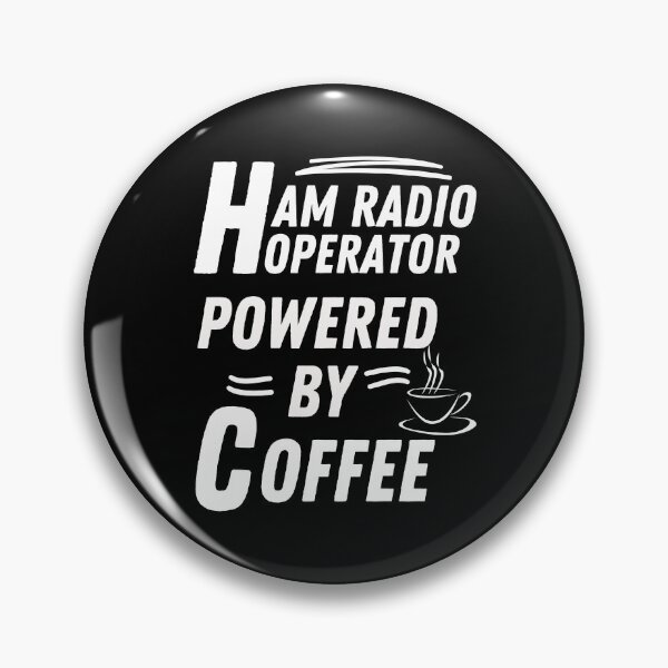 Item preview, Ham radio operator powered by coffee designed and sold by annoying-shirts.