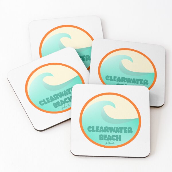Item preview, Clearwater Beach Florida Retro designed and sold by bivenart.