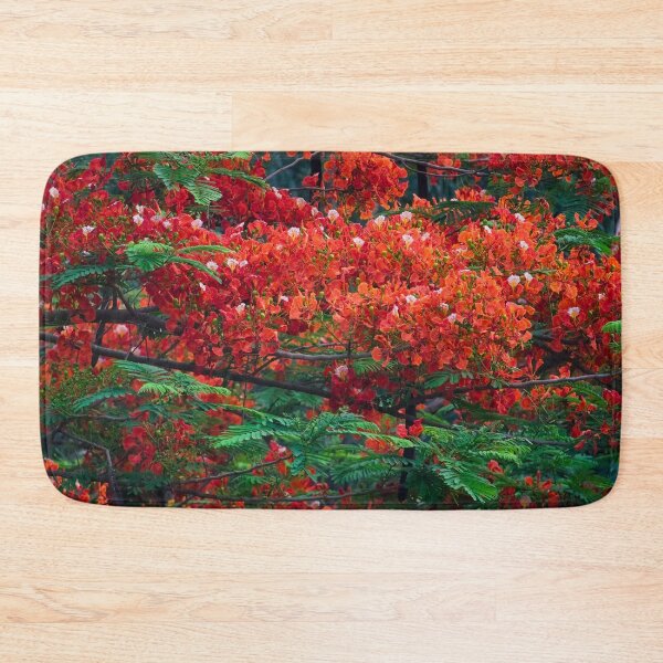 Item preview, tree with magnificent red-colored flower designed and sold by franck380.