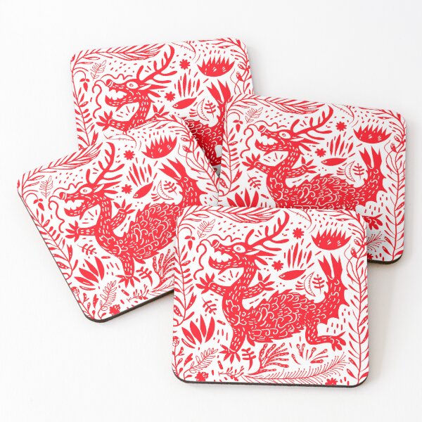 Item preview, Dragon Amongst the Flora designed and sold by duanduan-art.
