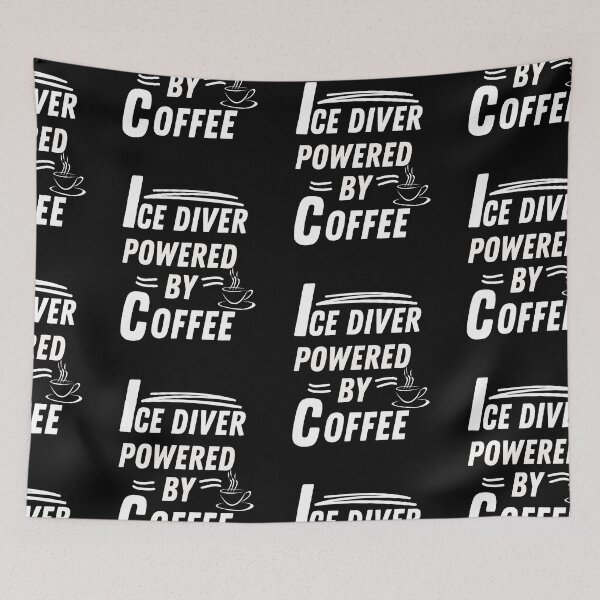 Item preview, Ice diver powered by coffee designed and sold by annoying-shirts.