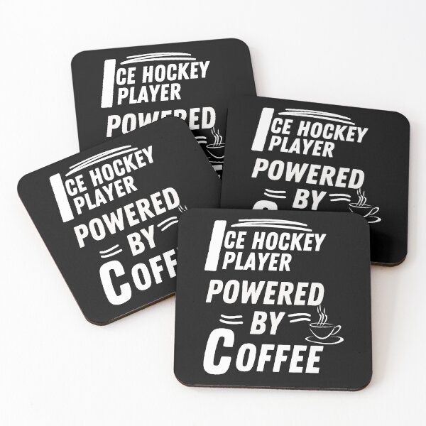 Item preview, Ice hockey player powered by coffee designed and sold by annoying-shirts.