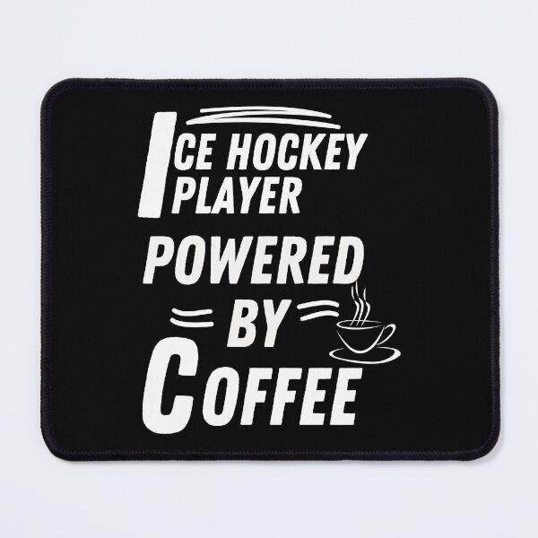 Item preview, Ice hockey player powered by coffee designed and sold by annoying-shirts.