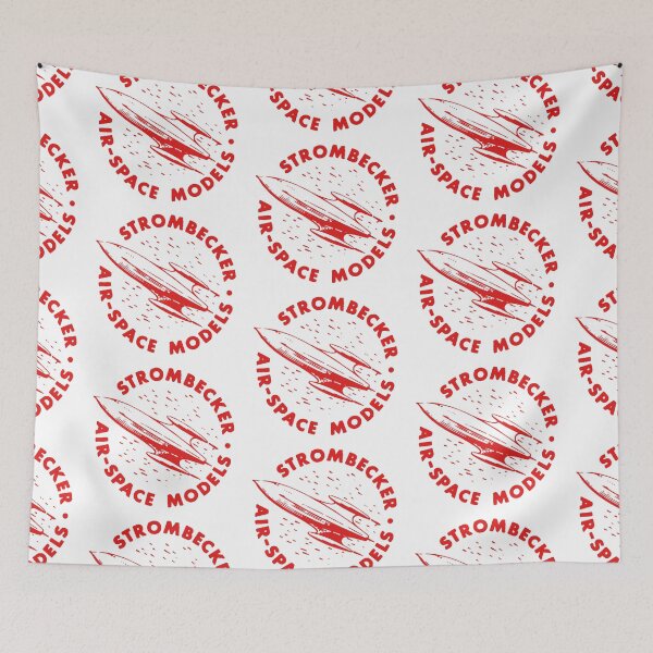 Item preview, Strombecker Air-space models - red print designed and sold by retropetrol.