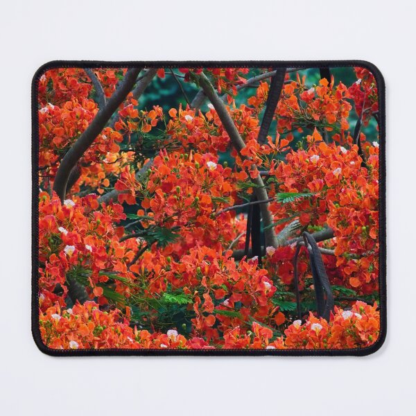Item preview, tree with magnificent red-colored flower designed and sold by franck380.