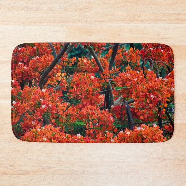 Item preview, tree with magnificent red-colored flower designed and sold by franck380.