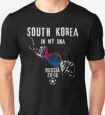 South Korea DNA South Korean Shirt Soccer Team Football 2018 Unisex T-Shirt