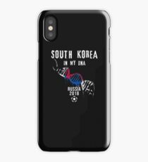 South Korea DNA South Korean Shirt Soccer Team Football 2018 iPhone Case/Skin