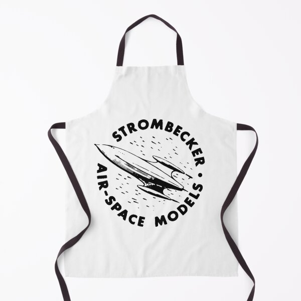 Item preview, Strombecker Air-space models - black print designed and sold by retropetrol.