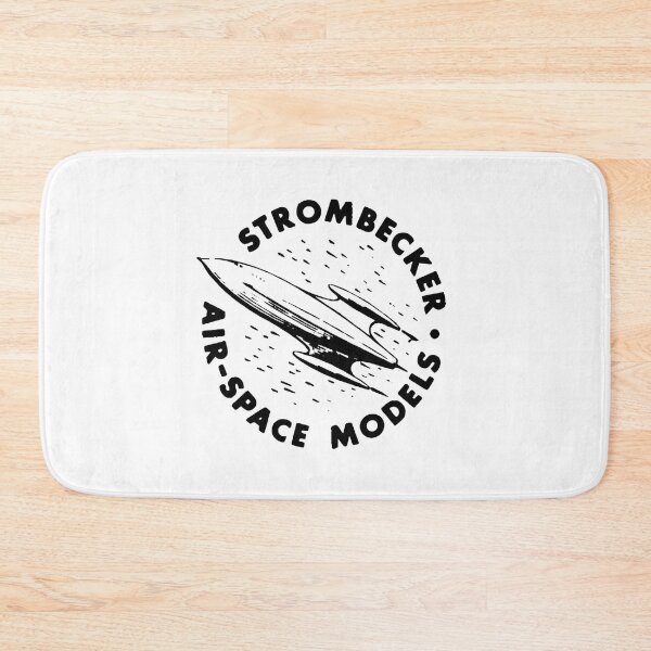 Item preview, Strombecker Air-space models - black print designed and sold by retropetrol.