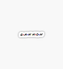 "Friends" Gannon Sticker