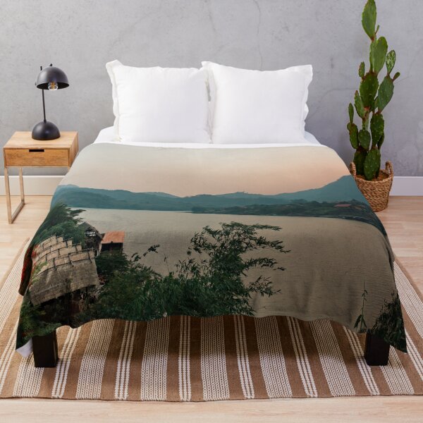 Item preview, Exceptional sunset over the mountains of Nong Khiaw in Laos designed and sold by franck380.