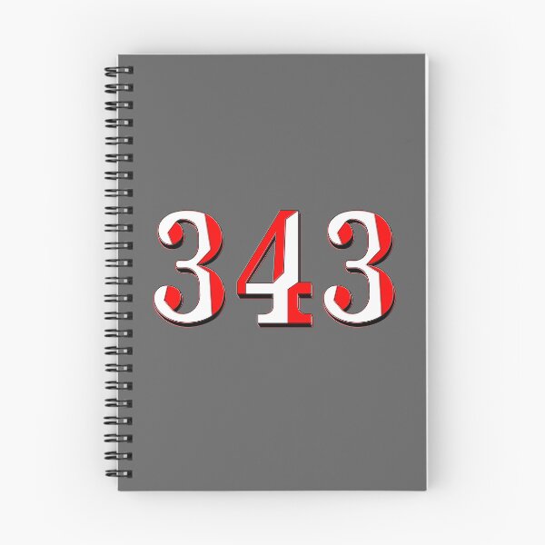 Item preview, number three hundred and forty three digit 343 order sequence team member age designed and sold by 4rpixs.
