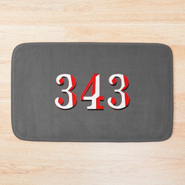 Item preview, number three hundred and forty three digit 343 order sequence team member age designed and sold by 4rpixs.
