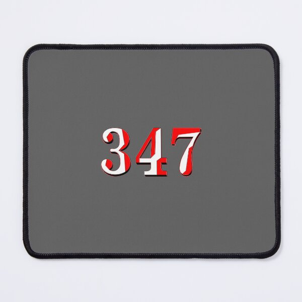 Item preview, number three hundred and forty seven digit 347 order sequence team member age designed and sold by 4rpixs.