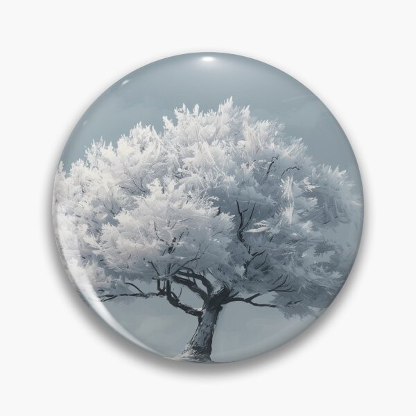 Item preview, Frost Covered Solitary Tree designed and sold by palmyst.