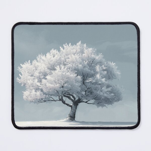 Item preview, Frost Covered Solitary Tree designed and sold by palmyst.