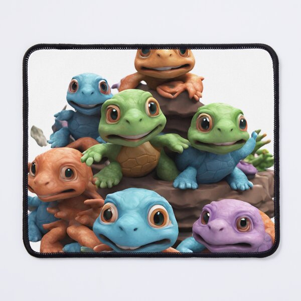 Item preview, Adorable, colorful baby turtles having fun playing together designed and sold by gao7650.