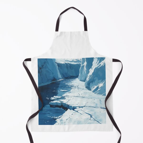 Item preview, Serene Arctic Canyon with Floating Ice designed and sold by palmyst.