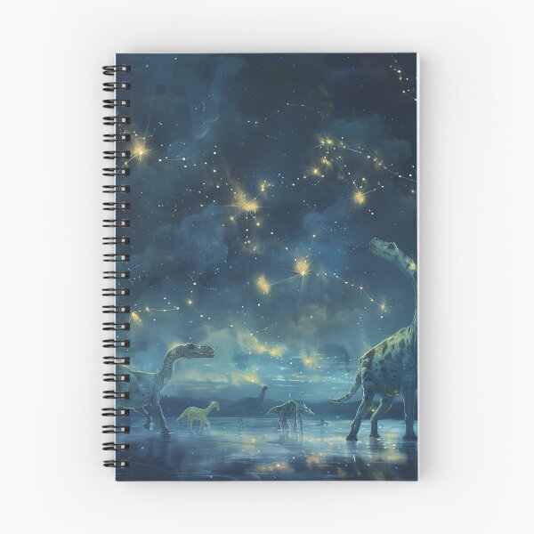 Item preview, Dinosaurs Gazing at Starlit Sky designed and sold by palmyst.