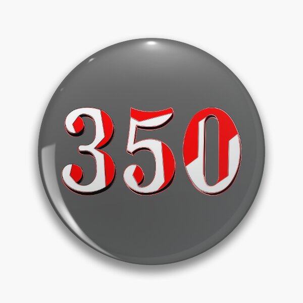 Item preview, number three hundred and fifty digit 350 order sequence team member age designed and sold by 4rpixs.