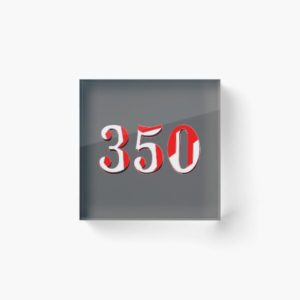 Item preview, number three hundred and fifty digit 350 order sequence team member age designed and sold by 4rpixs.