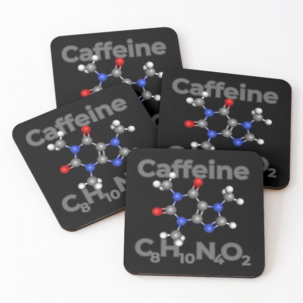 Item preview, Unique Caffeine Molecule designed and sold by Molecularmerch.