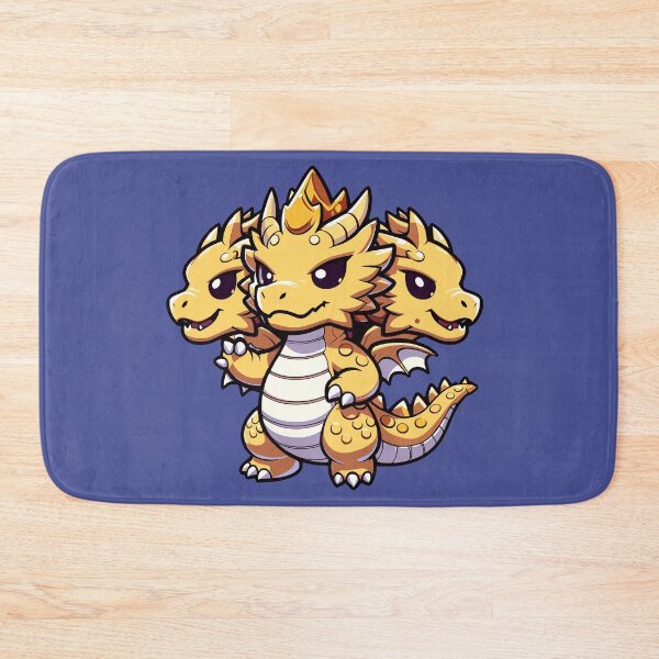 Item preview, Three headed kaiju king designed and sold by Monkey-Bar.