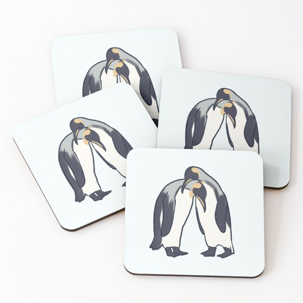 Item preview, emperor penguin hug designed and sold by Mayarart.