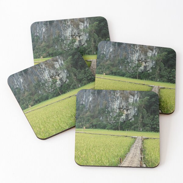Item preview, View of the rice fields of Nong Khiaw in Laos designed and sold by franck380.