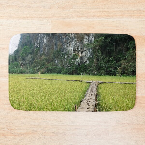 Item preview, View of the rice fields of Nong Khiaw in Laos designed and sold by franck380.