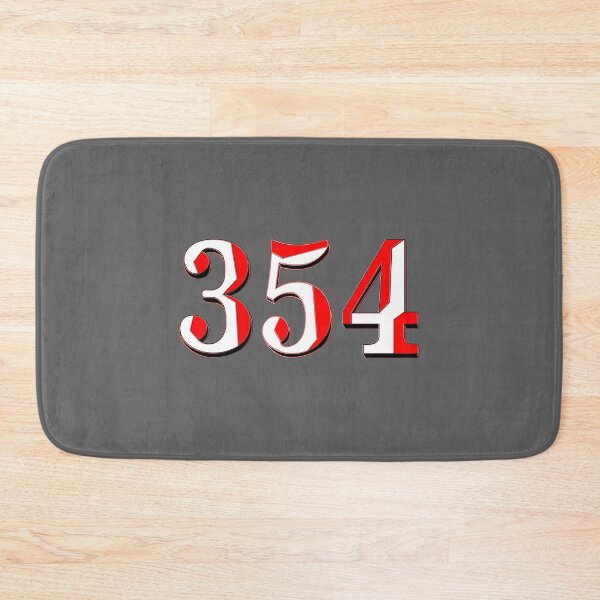 Item preview, number three hundred and fifty four digit 354 order sequence team member age designed and sold by 4rpixs.