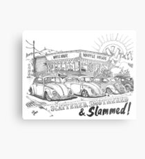Scattered, Smothered & Slammed Metal Print
