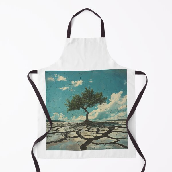 Item preview, Solitary Tree on Cracked Earth designed and sold by palmyst.