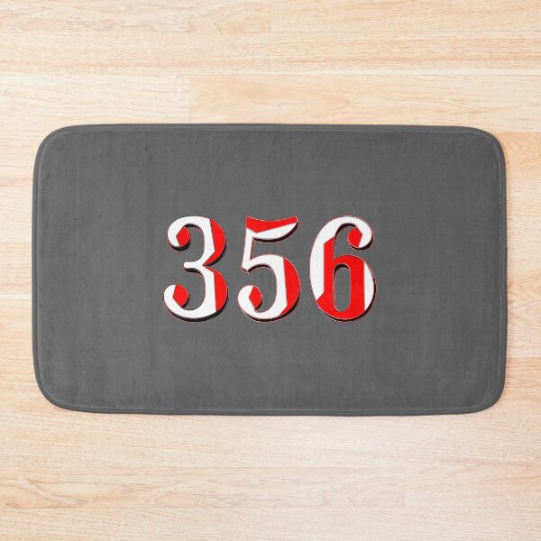 Item preview, number three hundred and fifty six digit 356 order sequence team member age designed and sold by 4rpixs.