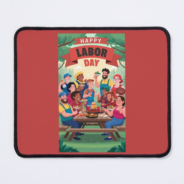 Item preview, Happy Labor Day: Together in Work and Play 3 designed and sold by Jonathan Gillette.