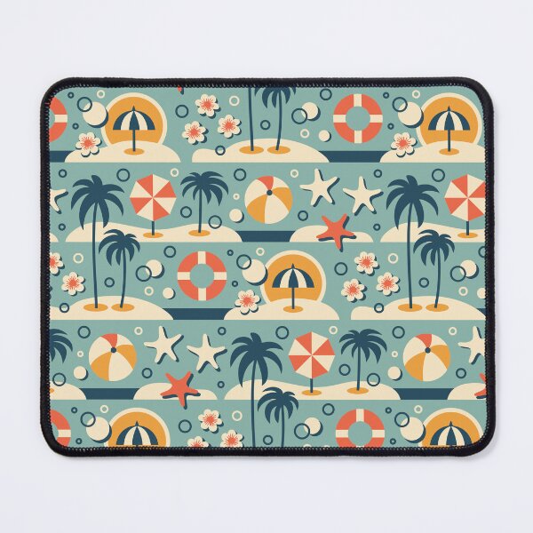 Item preview, 3108 A - sunny retro beach designed and sold by RouCouCou.