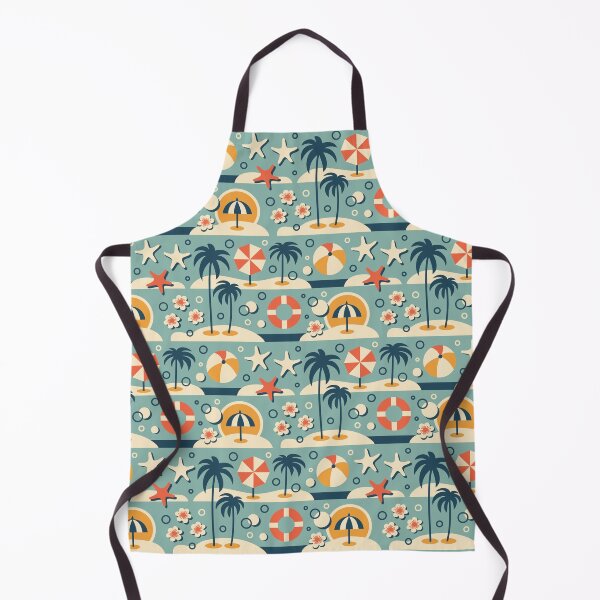 Item preview, 3108 A - sunny retro beach designed and sold by RouCouCou.