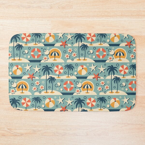 Item preview, 3108 A - sunny retro beach designed and sold by RouCouCou.
