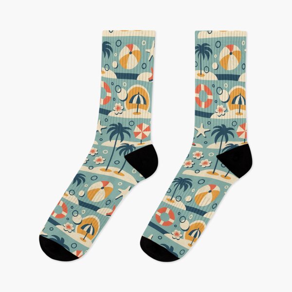 Item preview, 3108 A - sunny retro beach designed and sold by RouCouCou.