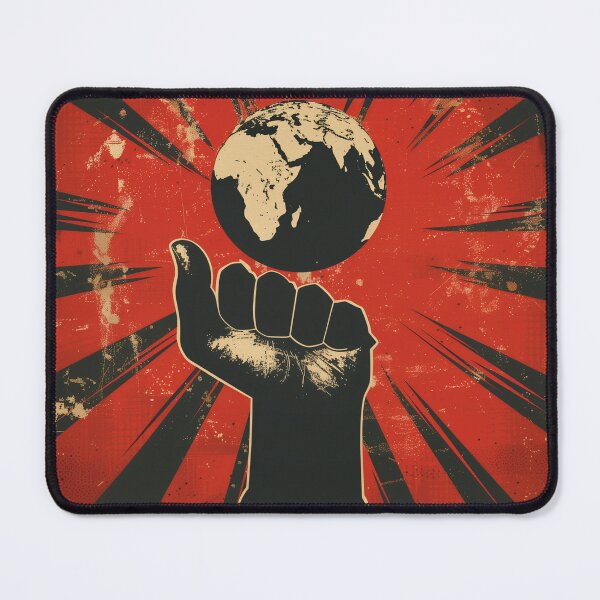 Item preview, Revolution Fist Holding Earth designed and sold by palmyst.