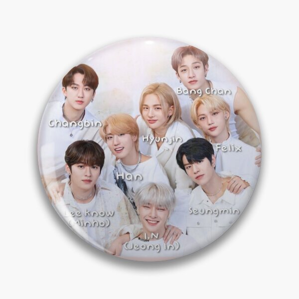 Item preview, Stray Kids SKZ ot8 kpop boy group koreans designed and sold by Kpop-Noona.