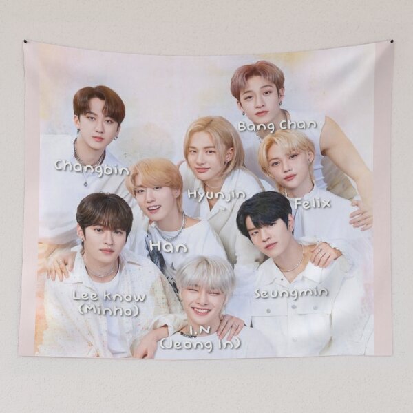 Item preview, Stray Kids SKZ ot8 kpop boy group koreans designed and sold by Kpop-Noona.