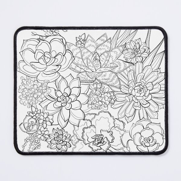 Item preview, Composition of succulents to color designed and sold by Azyrielle.