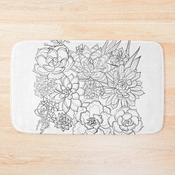Item preview, Composition of succulents to color designed and sold by Azyrielle.