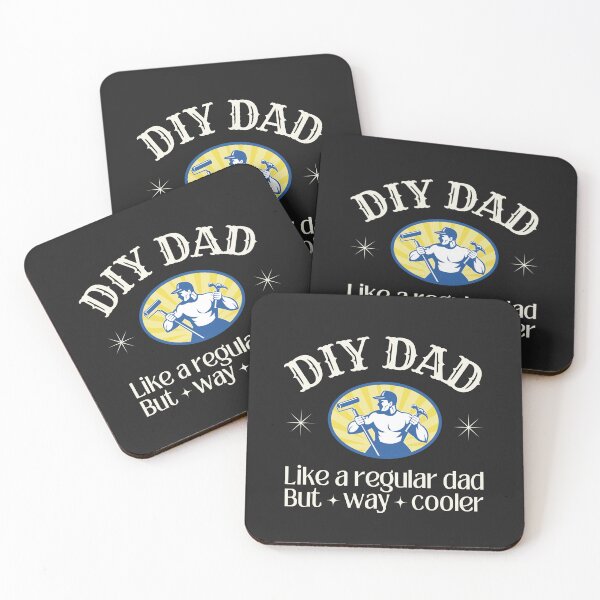 Item preview, DIY Dad, like a regular dad but way cooler designed and sold by SillyShibas.