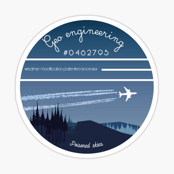 Item preview, Poisoned skies, Geoengineering designed and sold by axelle1410.