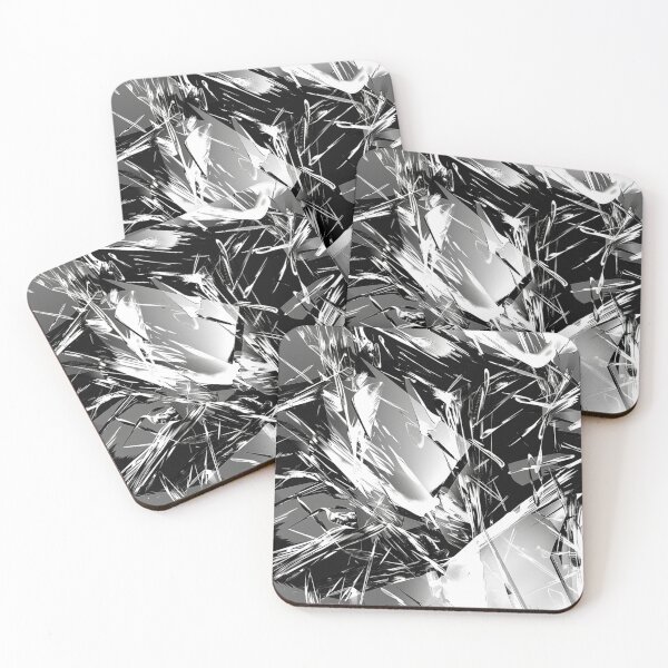 Item preview, Abstract Monochrome Shatter designed and sold by palmyst.